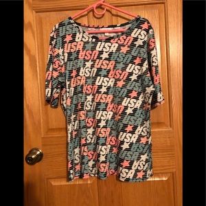 Lularoe Americana 3xl Gigi